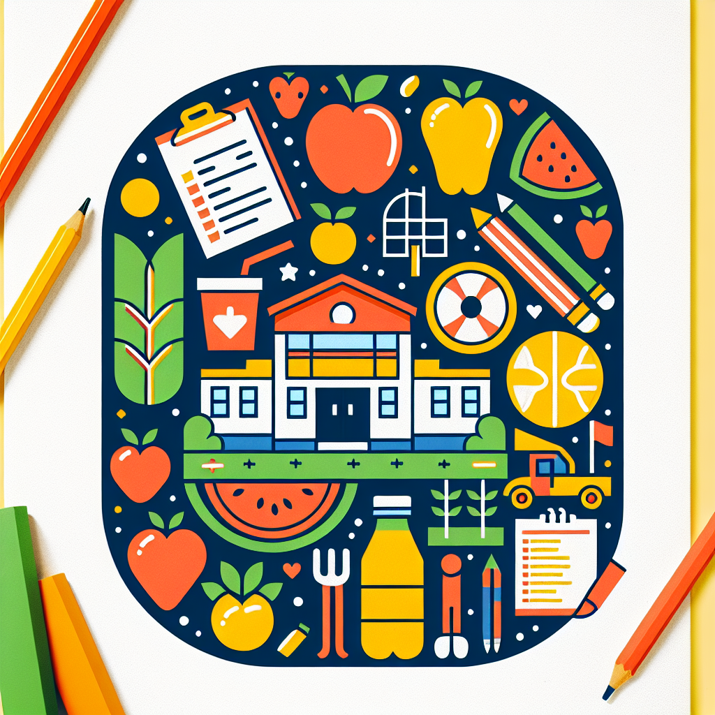 Poster Mudah Digambar untuk Memotivasi Pola Hidup Sehat di Sekolah