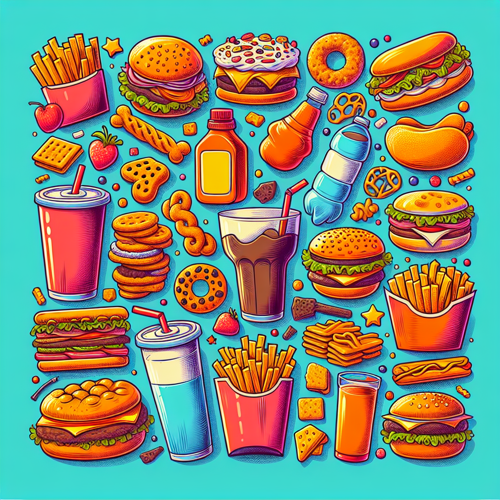 10 Gambar Makanan Tidak Sehat untuk Anak yang Harus Dihindari